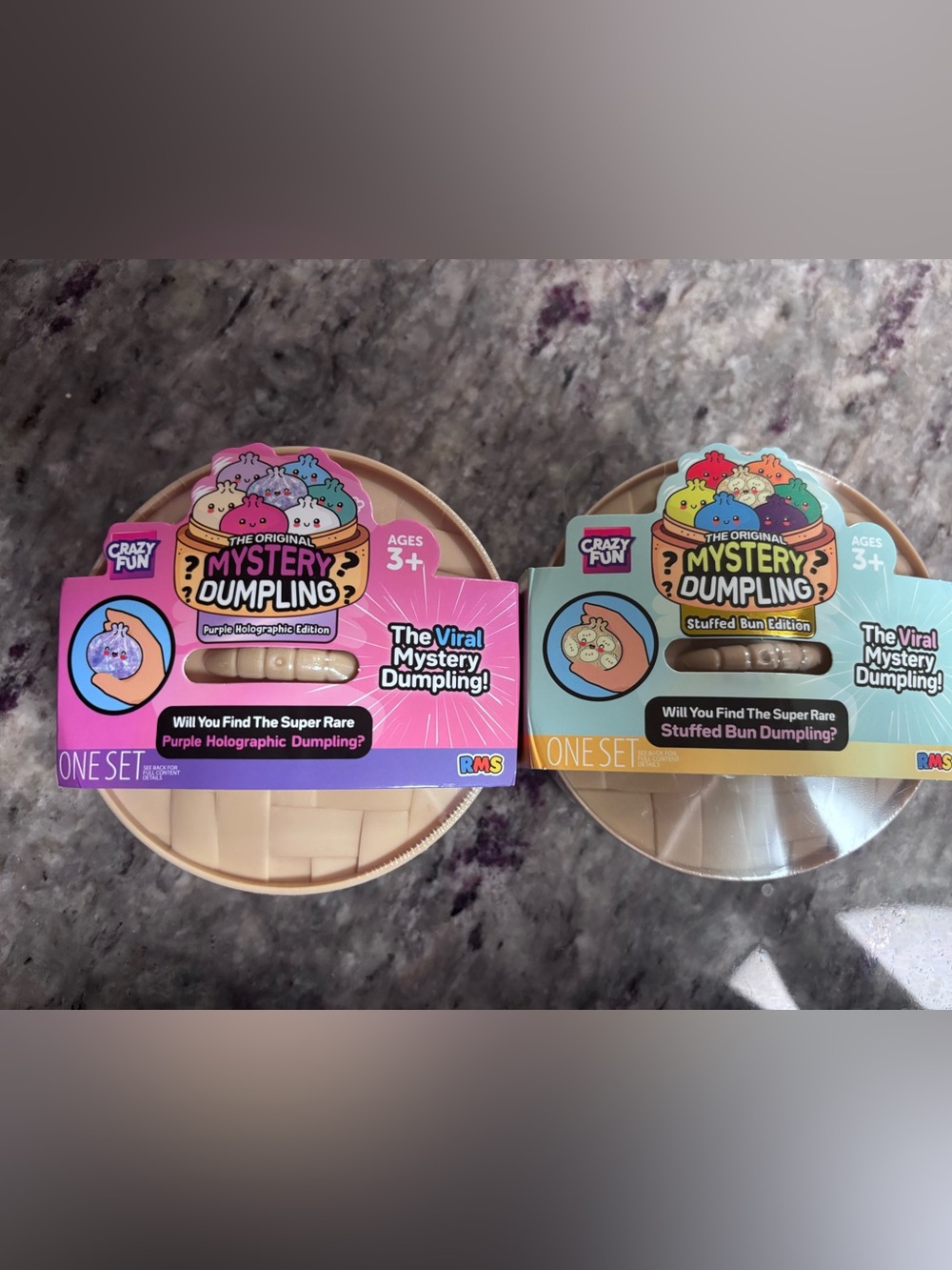RMS Mystery Dumplings Purple Holographic & Stuffed Bun Edition